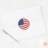 VS Fisheye Vlag Sticker (Envelop)
