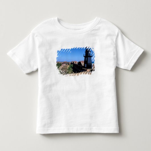 VS, FL, Florida Keys, Fort Jefferson, 1846, 2 Kinder Shirts (Voorkant)