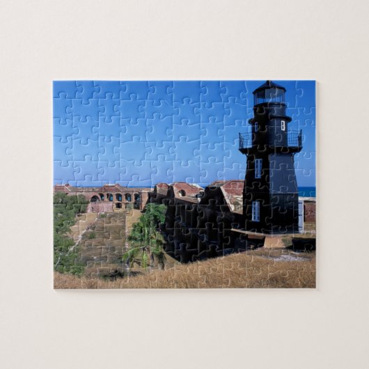 VS, FL, Florida Keys, Fort Jefferson, 1846, 2 Legpuzzel (Horizontaal)