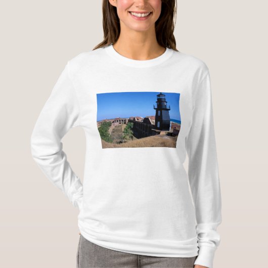 VS, FL, Florida Keys, Fort Jefferson, 1846, 2 T-shirt (Voorkant)