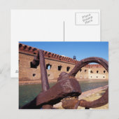 VS, FL, Florida Keys, Fort Jefferson, 1846, Briefkaart (Voorkant / Achterkant)