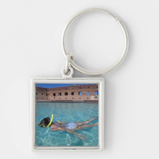 VS, FL, Florida Keys, Fort Jefferson, 1846, Sleutelhanger (Voorkant)