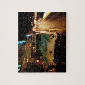 VS, FL, Miami, South Beach 's nachts. 2 Legpuzzel (Verticaal)