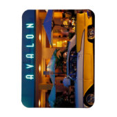 VS, FL, Miami, South Beach 's nachts. Magneet (Verticaal)
