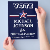 VS Flag Campaign Political Flyer (Hand)