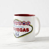 VS Flag Las Vegas Two Tone Mok (Voorkant rechts)