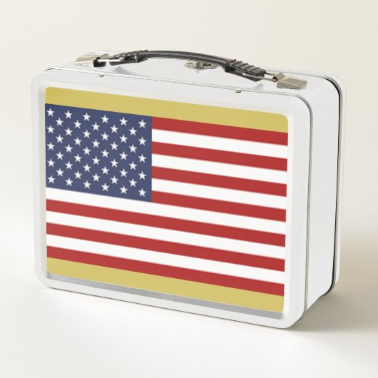 VS FLAG Metal Lunch Box (Achterkant)