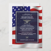 VS Flag/Silver Eagle: Militaire Pensioenpartij Kaart (Voorkant)