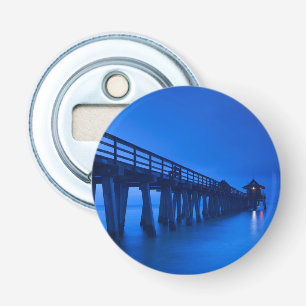 VS, Florida, Golfkust, Naples, Naples Pier Button Flesopener