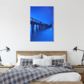 VS, Florida, Golfkust, Naples, Naples Pier Canvas Afdruk (Insitu (Slaapkamer))