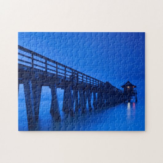 VS, Florida, Golfkust, Naples, Naples Pier Legpuzzel (Horizontaal)