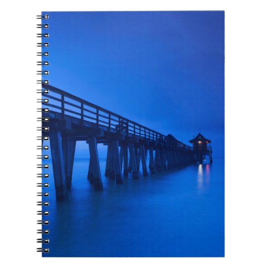 VS, Florida, Golfkust, Naples, Naples Pier Notitieboek (Voorkant)