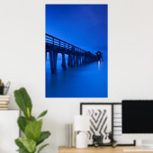 VS, Florida, Golfkust, Naples, Naples Pier Poster (Thuiskantoor)