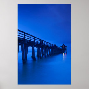 VS, Florida, Golfkust, Naples, Naples Pier Poster