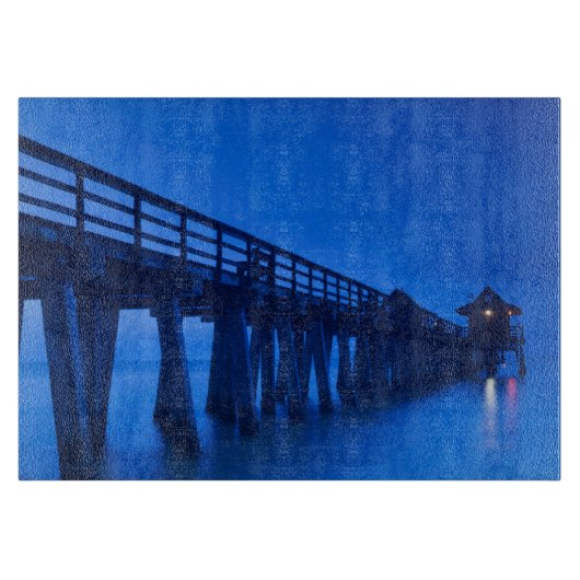 VS, Florida, Golfkust, Naples, Naples Pier Snijplank (Voorkant)