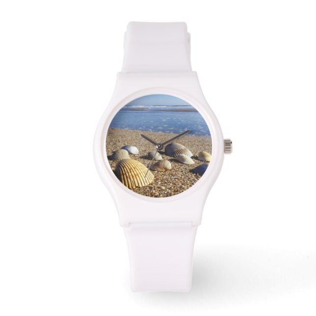 VS, Florida, Kustzee Schelpen Horloge (Voorkant)