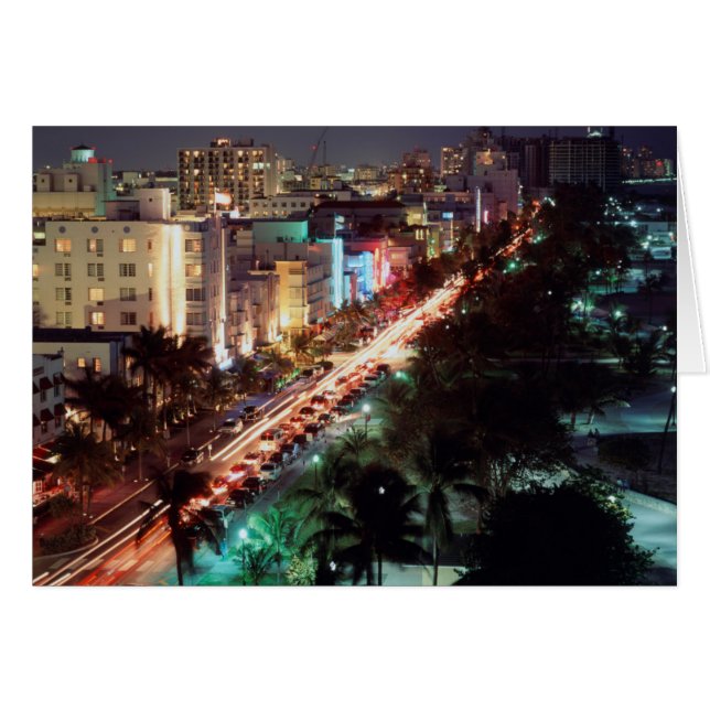 VS, Florida, Miami Beach, Ocean Drive, Art Deco 2 (Voorkant Horizontaal)