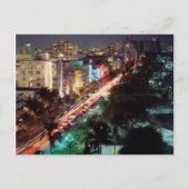 VS, Florida, Miami Beach, Ocean Drive, Art Deco 2 Briefkaart (Voorkant)