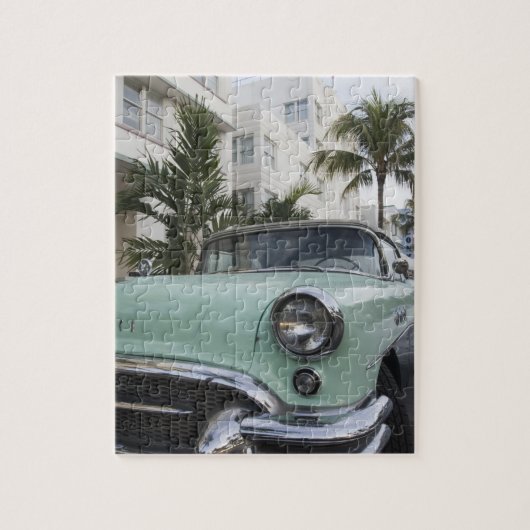 VS, Florida, Miami Beach: South Beach, 1956 3 Legpuzzel (Verticaal)