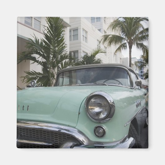 VS, Florida, Miami Beach: South Beach, 1956 3 Magneet (Voorkant)