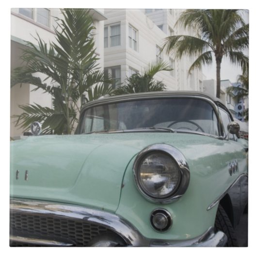 VS, Florida, Miami Beach: South Beach, 1956 3 Tegeltje (Voorkant)