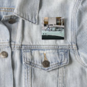 VS, Florida, Miami Beach: South Beach, 1956 Vierkante Button 5,1 Cm (In situ)