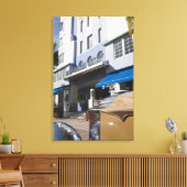 VS, Florida, Miami Beach: South Beach, Art Deco Canvas Afdruk (Insitu (Woonkamer))