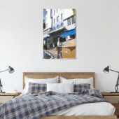 VS, Florida, Miami Beach: South Beach, Art Deco Canvas Afdruk (Insitu (Slaapkamer))