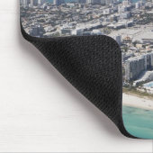 VS, Florida, Miami, Cityscape met strand 3 Muismat (Hoek)