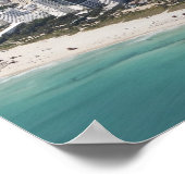VS, Florida, Miami, Cityscape met strand 3 Poster (Hoek)