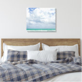 VS, Florida, Miami, landschap met zee Canvas Afdruk (Insitu (Slaapkamer))
