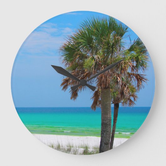 VS, Florida. Palmbomen op de Smaragdkust Grote Klok (Voorkant)