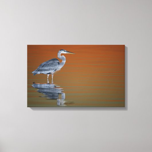 VS, Florida, Sint-Petersburg, Fort de Soto Canvas Afdruk (Voorkant)