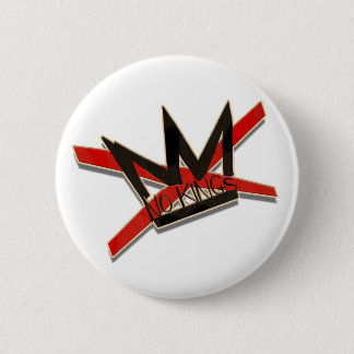 VS geen koningen protest typografie verklaring Ronde Button 5,7 Cm