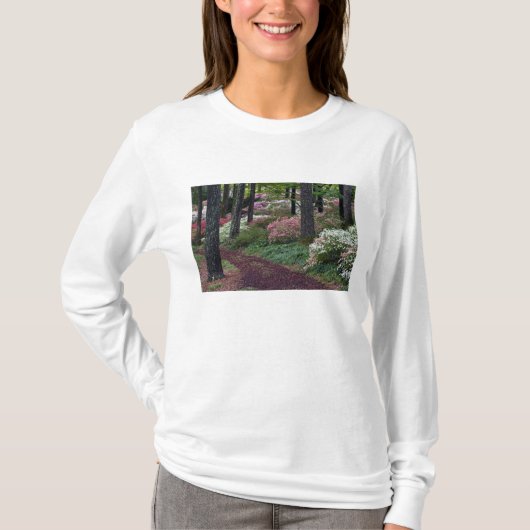 VS, Georgia, Callaway Gardens. Pad T-shirt (Voorkant)
