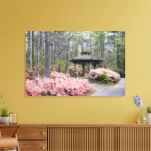 VS, Georgia, Pine Mountain. Een prieel te midden v Canvas Afdruk (Insitu (Woonkamer))