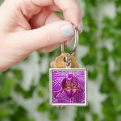 VS, Georgia, Savannah, Close-up van orchidee Sleutelhanger (Hand)