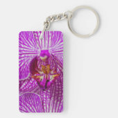 VS, Georgia, Savannah, Close-up van orchidee Sleutelhanger (achterkant)