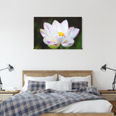 VS, Georgia, Savannah, Lootusbloei Canvas Afdruk (Insitu (Slaapkamer))