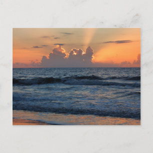 VS, Georgia, Tybee Island, Tybee Island-strand Briefkaart