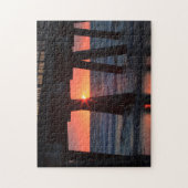 VS, Georgia, Tybee Island, Tybee Pier Legpuzzel (Verticaal)