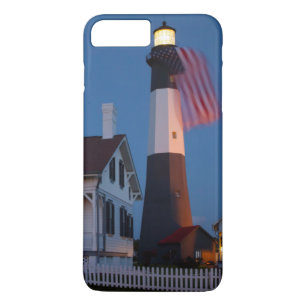 VS, Georgia, Tybee Island, Vlag hijsen iPhone 8/7 Plus Hoesje