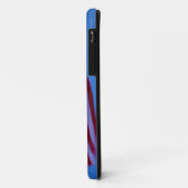 VS, Georgia, Tybee Island, Vlag vliegend 2 Case-Mate iPhone Case (Achterkant/links)