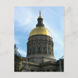 VS - Georgië - Atlanta - het staatskapitaal Briefkaart