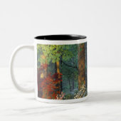 VS, Georgië, Callaway Gardens, Azalea woud. Tweekleurige Koffiemok (Links)