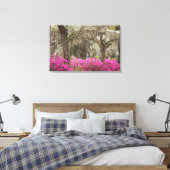 VS, Georgië, Savannah, lente in het verleden Canvas Afdruk (Insitu (Slaapkamer))