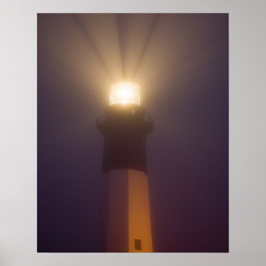 VS; Georgië; Savannah. Tybee Island Lighthouse Poster (Voorkant)