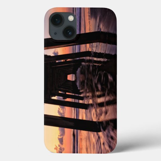 VS, Georgië, Tybee Island, Pier op Tybee Island Case-Mate iPhone Case (Achterkant)