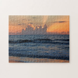 VS, Georgië, Tybee Island, Tybee Island Beach Legpuzzel