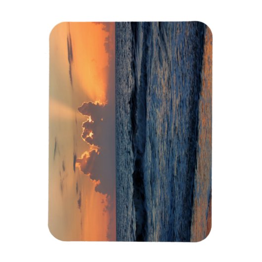 VS, Georgië, Tybee Island, Tybee Island Beach Magneet (Verticaal)